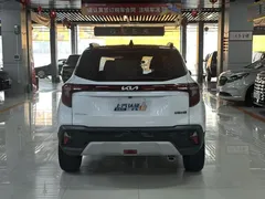 2023 Kia Seltos 1.5L IVT Luxury, белый — фото 8