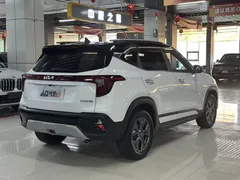 2023 Kia Seltos 1.5L IVT Luxury, белый — фото 9