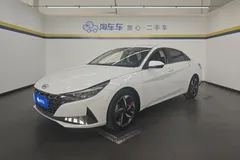 2022 Hyundai Elantra 1.5L CVT GLX Elite, белый — фото 1