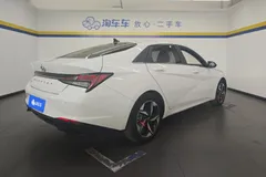 2022 Hyundai Elantra 1.5L CVT GLX Elite, белый — фото 9