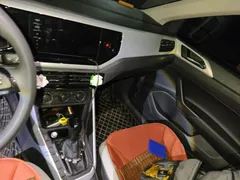 2023 Volkswagen Polo Plus 1.5L AT, белый — фото 8