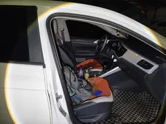 2023 Volkswagen Polo Plus 1.5L AT, белый — фото 11