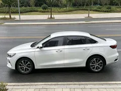 2022 Geely Emgrand 4th Gen 1.5L CVT Flagship, белый — фото 4
