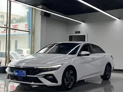 2023 Hyundai Elantra 1.5L CVT GLX Elite, белый — фото 1