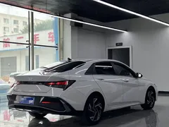 2023 Hyundai Elantra 1.5L CVT GLX Elite, белый — фото 4