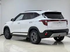 2023 Kia Seltos 1.5L IVT Luxury, белый — фото 6