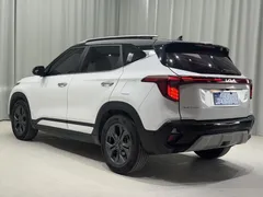 2023 Kia Seltos 1.5L IVT Luxury, белый — фото 5