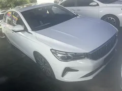 2022 Geely Emgrand 4th Gen 1.5L CVT Luxury, белый — фото 2