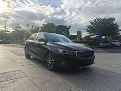 2022 Geely Emgrand 4th Gen 1.5L CVT Flagship, чёрный — фото 3