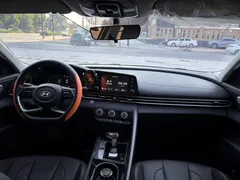 2023 Hyundai Elantra 1.5L CVT GLX Elite, белый — фото 5