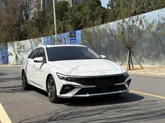 2023 Hyundai Elantra 1.5L CVT GLX Elite, белый — фото 2
