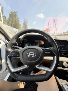 2023 Hyundai Elantra 1.5L CVT GLX Elite, белый — фото 4
