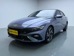 2023 Hyundai Elantra 1.5L CVT GLX Elite, синий — фото 1