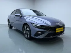 2023 Hyundai Elantra 1.5L CVT GLX Elite, синий — фото 3