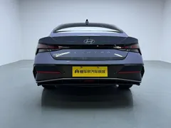 2023 Hyundai Elantra 1.5L CVT GLX Elite, синий — фото 6
