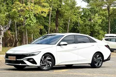 2023 Hyundai Elantra 1.5L CVT GLX Elite, белый — фото 1