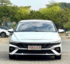 2023 Hyundai Elantra 1.5L CVT GLX Elite, белый — фото 3