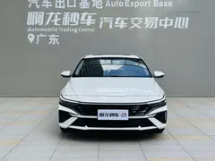2023 Hyundai Elantra 1.5L CVT LUX Premium, белый — фото 2