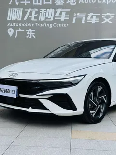 2023 Hyundai Elantra 1.5L CVT LUX Premium, белый — фото 18
