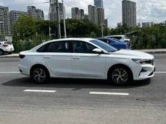 2023 Geely Emgrand 1.5L CVT Luxury Champion 4th Gen, белый — фото 4