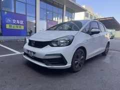 2022 Honda Fit 1.5L CVT Sunroof, белый — фото 1