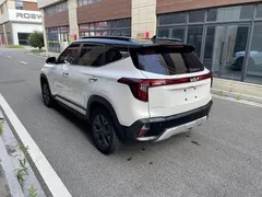 2023 Kia Seltos 1.5L IVT Luxury, белый — фото 8
