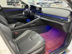 2023 Hyundai Elantra 1.5L CVT LUX Premium, белый — фото 6