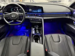 2023 Hyundai Elantra 1.5L CVT LUX Premium, белый — фото 15