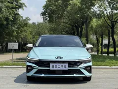2023 Hyundai Elantra 1.5L CVT GLX Elite, синий — фото 2