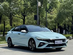 2023 Hyundai Elantra 1.5L CVT GLX Elite, синий — фото 3