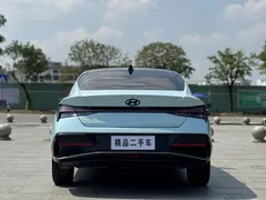 2023 Hyundai Elantra 1.5L CVT GLX Elite, синий — фото 6