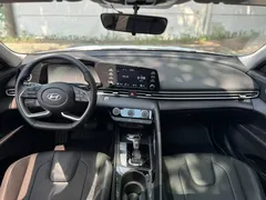2023 Hyundai Elantra 1.5L CVT GLX Elite, синий — фото 10