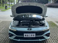 2023 Hyundai Elantra 1.5L CVT GLX Elite, синий — фото 18