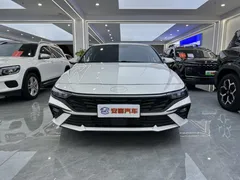 2023 Hyundai Elantra 1.5L CVT GLS Leading, белый — фото 2