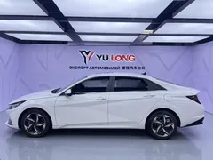 2022 Hyundai Elantra 1.5L CVT GLX Elite, белый — фото 3