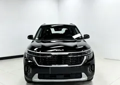 2023 Kia Seltos 1.5L IVT Luxury, чёрный — фото 2
