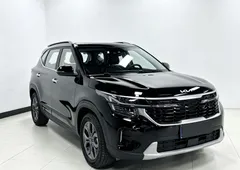 2023 Kia Seltos 1.5L IVT Luxury, чёрный — фото 3