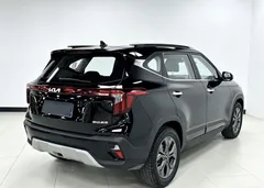 2023 Kia Seltos 1.5L IVT Luxury, чёрный — фото 4