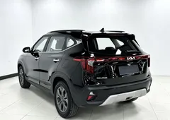2023 Kia Seltos 1.5L IVT Luxury, чёрный — фото 6