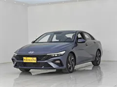 2023 Hyundai Elantra 1.5L CVT GLX Elite, синий — фото 1
