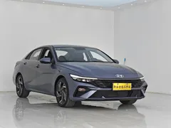 2023 Hyundai Elantra 1.5L CVT GLX Elite, синий — фото 3