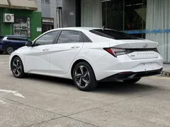 2022 Hyundai Elantra 1.5L CVT LUX Premium, белый — фото 18