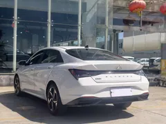 2022 Hyundai Elantra 1.5L CVT LUX Premium, белый — фото 13