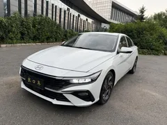 2023 Hyundai Elantra 1.5L CVT GLX Elite, белый — фото 1
