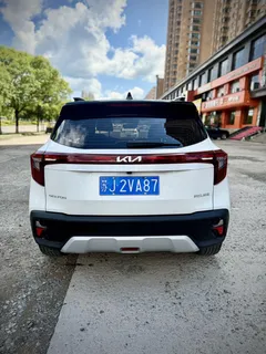 2023 Kia Seltos 1.5L IVT Luxury, белый — фото 5