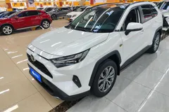 2023 Toyota RAV4 2.0L CVT 2WD 20th Anniversary Platinum, белый — фото 1