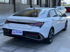 2023 Hyundai Elantra 1.5L CVT GLX Elite, белый — фото 4