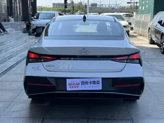 2023 Hyundai Elantra 1.5L CVT GLX Elite, белый — фото 5