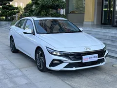 2023 Hyundai Elantra 1.5L CVT GLX Elite, белый — фото 6