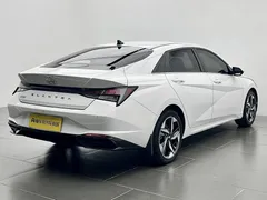 2022 Hyundai Elantra 1.5L CVT GLX Elite, белый — фото 7